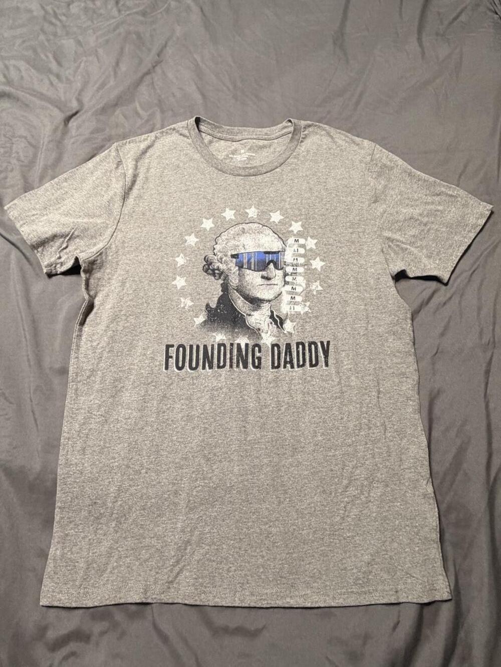 George Men's Grey Tshirt